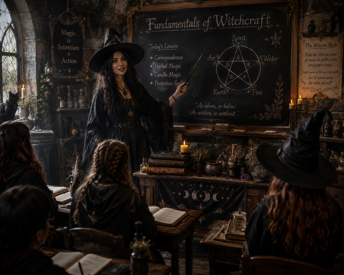 Magick Academy Level 1 - Apprentice (3 Lessons)